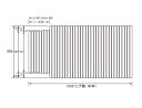 【フタ】 パナソニック 風呂フタ システムバスCOZYフロフタ1616用 サイズ 1335×685 片端段付型