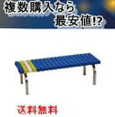 ホームベンチステン1200青 テラモト BC-302-312-3 送料無料