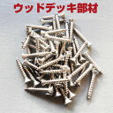 【ウッドデッキ】【人工木】【人工木材】【樹脂ウッドデッキ用】【ウッドデッキ 部品】【ウッドデッキ 部材】ステンレスビス25mm SE07-100本