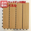 【ウッドデッキ】【送料無料】【人工木】【人工木材】【ウッドデッキ パネル】【パネル】最安価格!1枚あたり398円ウッドデッキパネルタイプ 60枚セット(約5.4平方メートルセット)