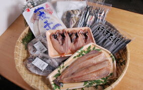 ギフトにもどうぞ♪送料無料！日本全国特選干物セット7品（とろホッケ・真いかの一夜干し・のどぐろの一夜干し・さよりの一夜干し・瀬つきアジの干物・かたくちいわしの一夜干し・店長おまかせ1点）