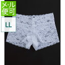 《メール便対応》 ノーブルLINE ショーツ (LL) 【 白 あづま姿 股割れ パンツ 肌着 下着 レース 補正具 補整 サポート 着付け小物 和装小物 着物 きもの キモノ 浴衣 】