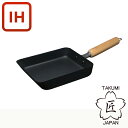 匠/TAKUMI JAPAN (IH対応) 玉子焼き マグマプレート MGEG-M 大 【 日本製 調理器具 キ