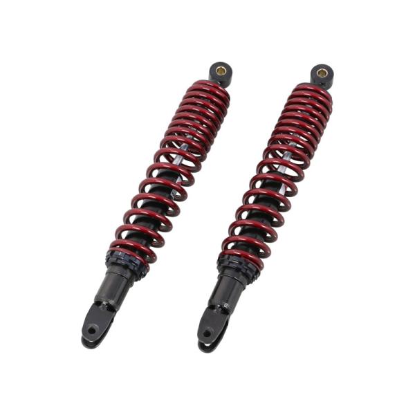 キタコ KITACO PCX125（JK05）/ PCX125 E:HEV（JK06）/ PCX160（KF47）用 ショックアブソーバー ブラック・ダークレッド 520-1453020