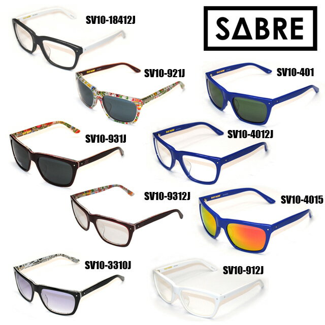 【半額！】 SABRE（セイバー）サングラス THE DUDE SV10 18412J 3310J 401 4012J 4015 912J 921J 931J 9312J（木村拓哉着用モデル） ジャパンフィット 【国内正規品アウトレット】【送料無料（※北海道・沖縄は525円）】