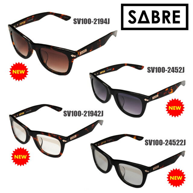 2012年・夏の新作！SABRE（セイバー）サングラス DETOX SV100-2194J SV100-21942J SV100-2452J SV100-24522J ジャパンフィット 【送料無料（※北海道・沖縄は525円）】