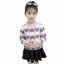 子供服 女の子 ニット セーター こども服 ニットプルオーバー 学生 長袖 ボーダー柄 セーター ニット ニットタートル 女の子 かわいい トップス ハイネック セーター カットソー プルオーバー 入学式 トップス 入園式 少女 セーター 韓国 子供服 キッズ用