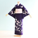 【レンタル】訪問着 レンタル フルセット 【HM-15】【紫/唐草柄 JapanStyle(ジャパンスタイル)】着物 レンタル 訪問着/結婚式/結納/入学式/卒業式/入園式/卒園式/お宮参り/七五三/母/ママ/激安/格安
