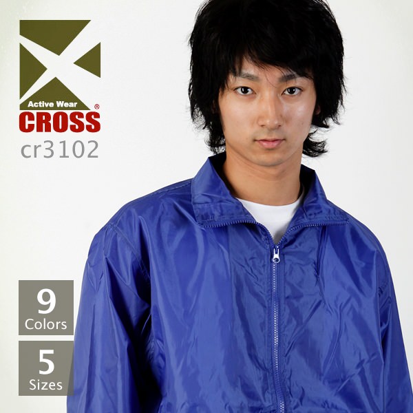 【2千円以上送料無料!!】CROSS(クロス) | イベントコート（ウインドブレーカー） | カラー | S〜3XL | 65%OFF | cr3102