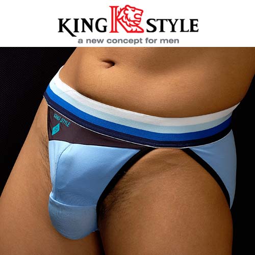 【King Style（キングスタイル）】網ポケット付 壮快パンツ：ブリーフ（上向き）RD-A3101数量限定新商品男性用パンツの一大革命、史上初網ポケット付パンツ