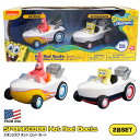 スポンジ・ボブ ホット ロッド ボート 2台セット ミニカー 船 かわいい かっこいい パトリック・スター 車 プルバック 走る ポップ キャラクター グッズ アニメ 乗り物 おもちゃ トイ 遊び キッズ 子ども SpongeBob Hot Rod Boats