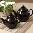 Brown Betty ティーポット 1.7L 英国製 ブラウン ベティ ネイビー コバルト 8カップ 1700ml 陶器 イギリス製 ボックス付き 茶色 紺色 無地 プレーン 紅茶 ブランド 結婚祝い プレゼント ギフト 新生活 新居 引越し祝い 新築 茶色