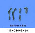 ラジコンヘリコプター消耗部品6ch#36(HM036-Z-10)Bellcrank Set