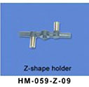 HM-059-Z-09 Z-shape holder ラジコンヘリコプター7ch#59消耗部品