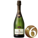 【まとめ買い】ヴーヴ・デュ・ヴェルネ ブリュット/クリテール (スパークリングワイン)750ml×6本