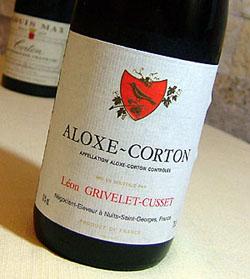 Aloxe Cortonȥ2001LeonGRIVELETCUSSET֥르˥奯ꥢ󥹥