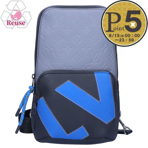 【15日0時〜24h限定ポイント5倍】【期間限定価格】 【リユース品】 ルイヴィトン LOUIS VUITTON バッグ ボディバッグ アヴェニュー スリングバッグ M59926 ブラック 【お取り寄せ】
