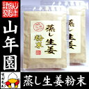 【国産 無添加 100%】【30分間蒸した生姜のみ使用】蒸し生姜 粉末 45g×2袋セット 熊本