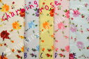 手芸 生地 花柄/YUWA/有輪商店/ミューファンコレクショントリプルガーゼcharming rose/335519FM 10cm単位 切り売り 全5色
