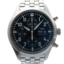 税込10,500円以上お買い上げで送料無料!!IWC インターナショナルウォッチカンパニー パイロットウォッチ クロノグラフ 3717-04 IW371704 自動巻き ケース径42mm