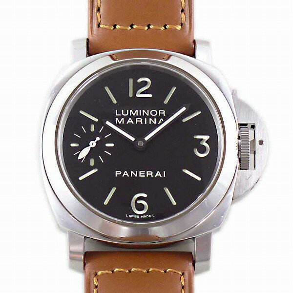 パネライ　PANERAI　ルミノールマリーナ　44mm　PAM00111　手巻き　300m防水　革ベルト　【新品】