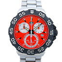 税込10,500円以上お買い上げで送料無料!!タグホイヤー TAG HEUER フォーミュラー1 クロノグラフ CAH1113 クォーツ オレンジ メンズ