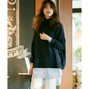【SALE】【中村アンさん着用】ウールシルク ビッグシルエット