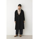 WOOL BLENDノーカラーコート/アヴァンリリィ