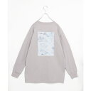 マーブルバックプリントロンTシャツ/ヴァンスエクスチェンジ