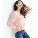 【SALE】【中村アンさん着用】コットンラッセルテープ Vネッ
