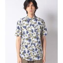 総柄半袖シャツ/ベネトン