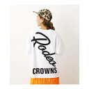 スラッシュロゴTシャツ/ロデオクラウンズ ワイドボウル