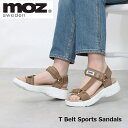 【22春夏新色追加】〔マジックテープ〕moz Tストラップスポーツサンダル/モズ(moz)