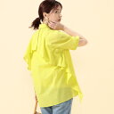 ◇【WEB限定】60ボイルローンフリルシャツ/ノーリーズ