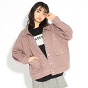 【WEB限定サイズ140ありニコラ掲載商品】シャツジャン/ピンクラテ