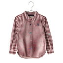 ジョルダーノ(ライオン刺繍ギンガムチェックシャツ)/ジョルダーノ(メンズ)(GIORDANO)