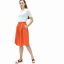 ラコステ フレンチリネンギャザースカート/ラコステ(LACOSTE)