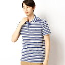 ラコステ ボーダーポロシャツ(半袖)/ラコステ(LACOSTE)