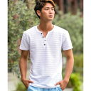 タックジャカ−ド/ヘンリ−ネックTシャツ/エーエスエム(A.S.M)