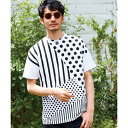 ウサビッチ ストライプ&ドット T/モルガンオム(MORGAN HOMME)