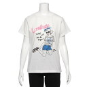 ガールイラストプリントTシャツ/ラブトキシック(Lovetoxic)