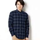 長袖 バックリバー ヘリンボーン プレード スリム/ティンバーランド(メンズ)(Timberland)
