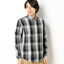 長袖 バックリバー オックスフォード チェック スリム/ティンバーランド(メンズ)(Timberland)