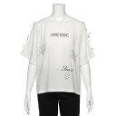 刺しゅう入り肩開きリボンTシャツ/ラブトキシック(Lovetoxic)