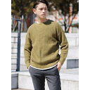ワッフルニット/ジョルダーノ(メンズ)(GIORDANO)