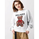 WEGO/テディベアロゴニット/ウィゴー(レディース)(WEGO)
