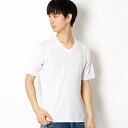 Vネック コンビネーションTシャツ/メンズビギ(MEN'S BIGI)