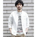【18SS】【WEB限定】∴オックスフォードボタンダウンシャツ/ナノ・ユニバース(メンズ)(nano universe)