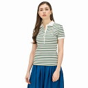 ラコステ ストレッチボーダー半袖ポロ/ラコステ(LACOSTE)