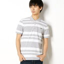 ラコステ スリムフィットボーダーポロシャツ(半袖)/ラコステ(LACOSTE)
